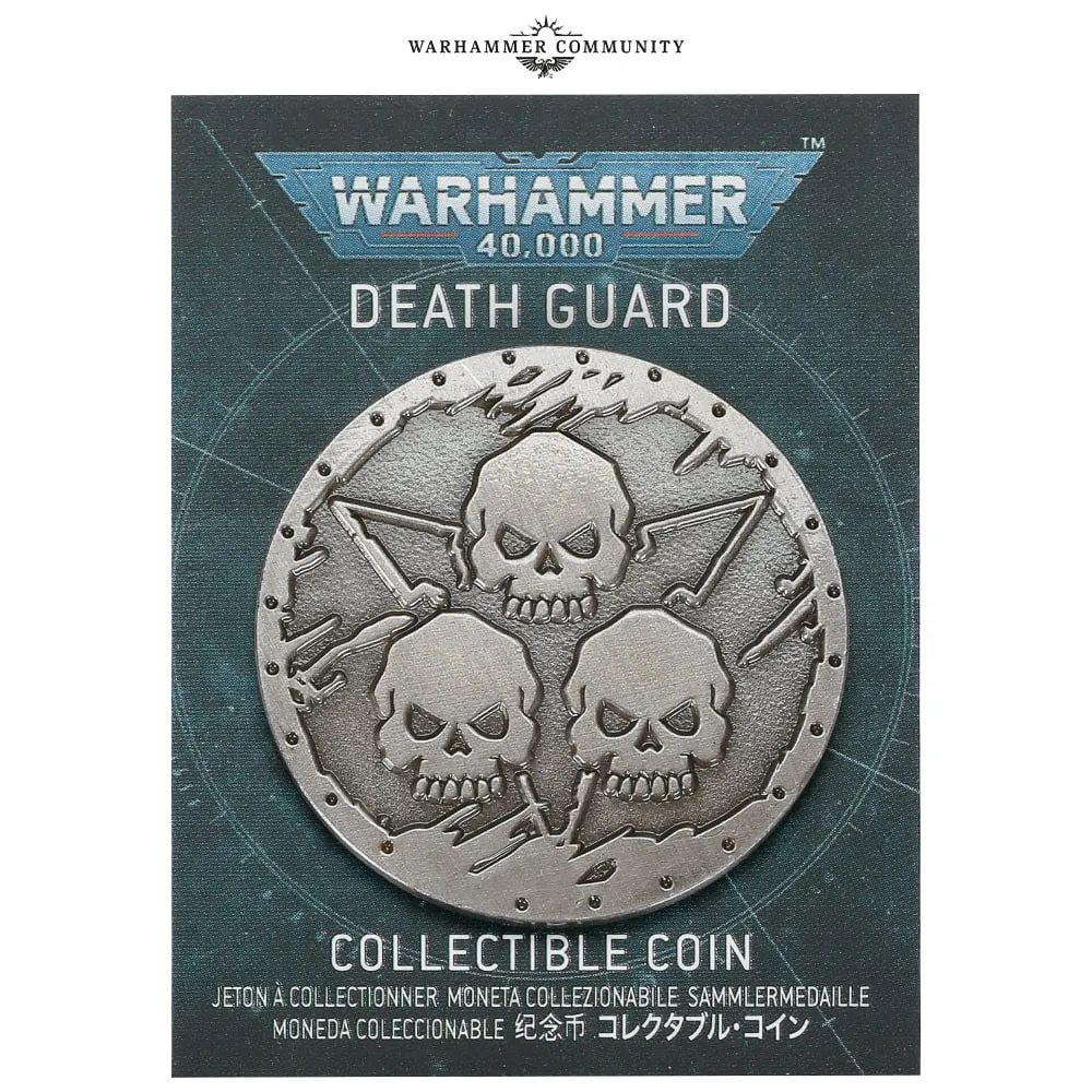 Death Guard collectable coin