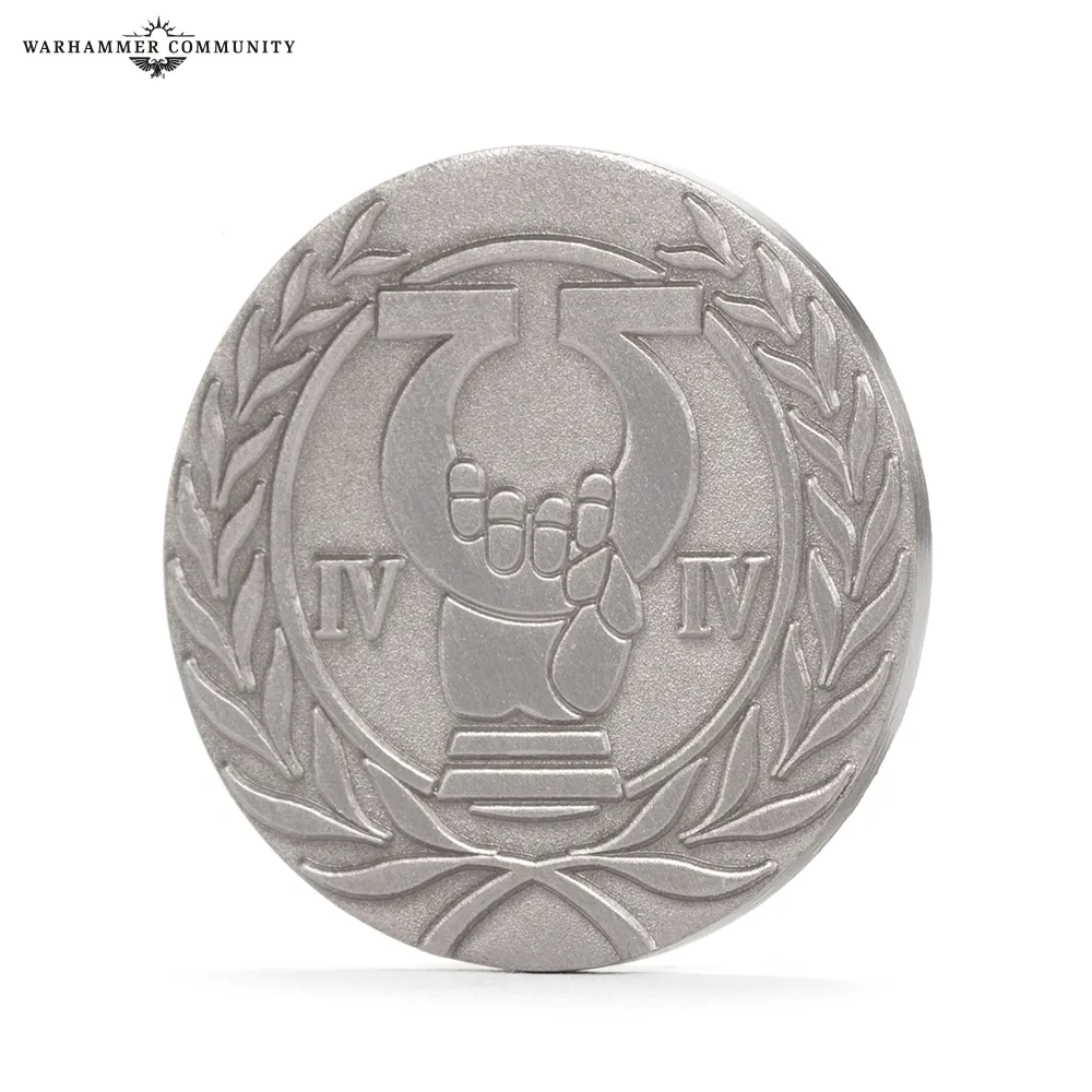 Captain Uriel Ventris collectable coin