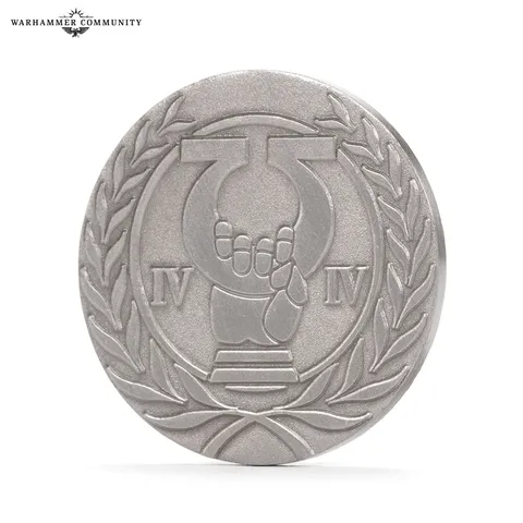 Captain Uriel Ventris collectable coin