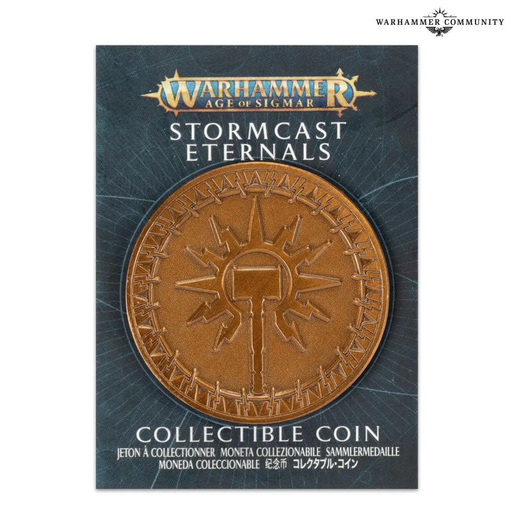 Stormcast Eternals collectable coin