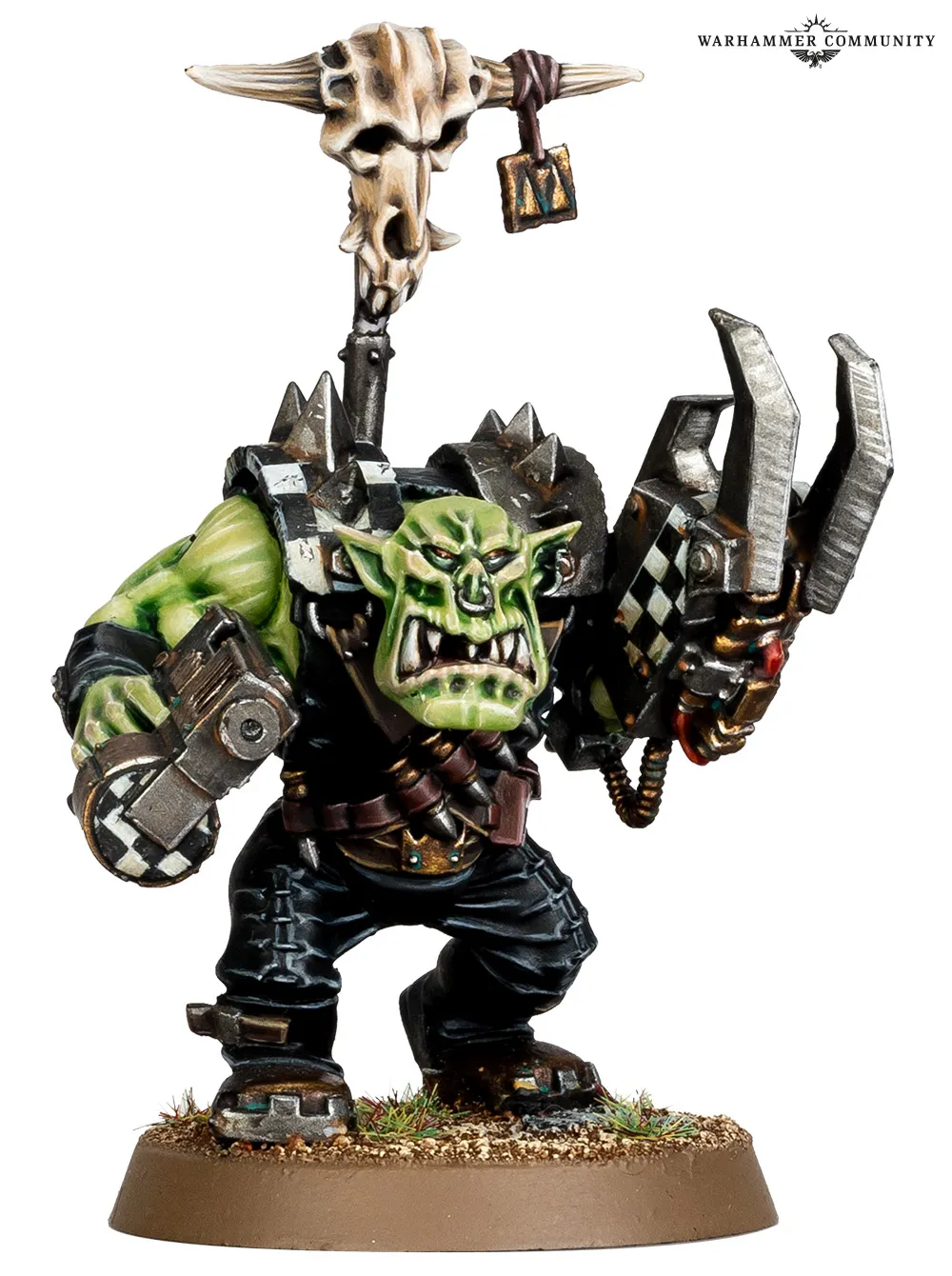 Ork Nob miniature