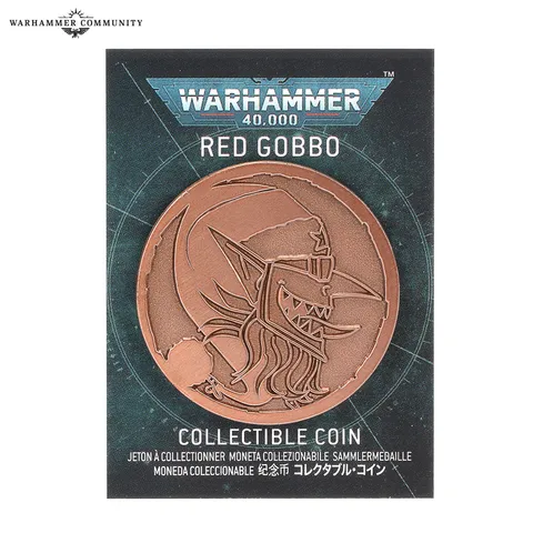 Red Gobbo collectable coin