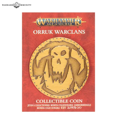 Orruk Warclans collectable coin