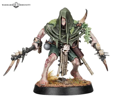 Mirefolk Outcast miniature