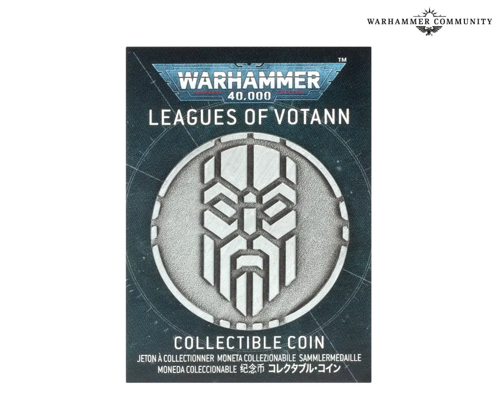 Leagues of Votann collectable coin