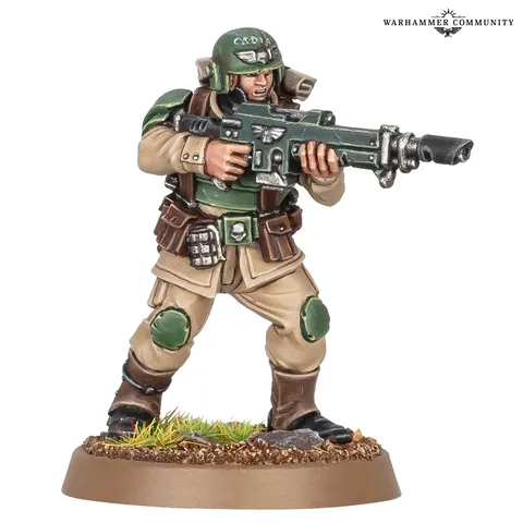 Cadian Shock Trooper miniature