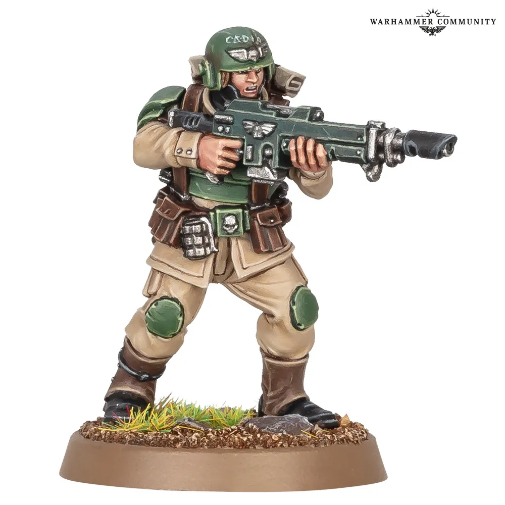Cadian Shock Trooper miniature