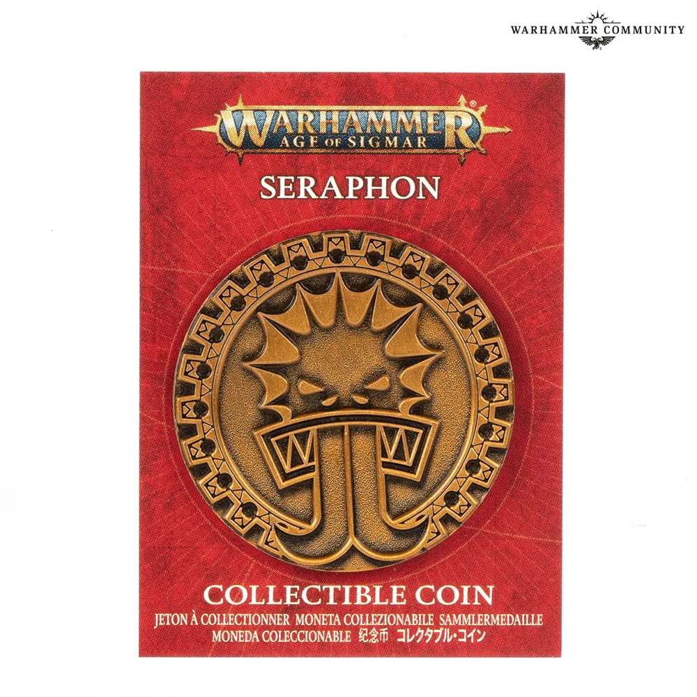 Seraphon collectable coin