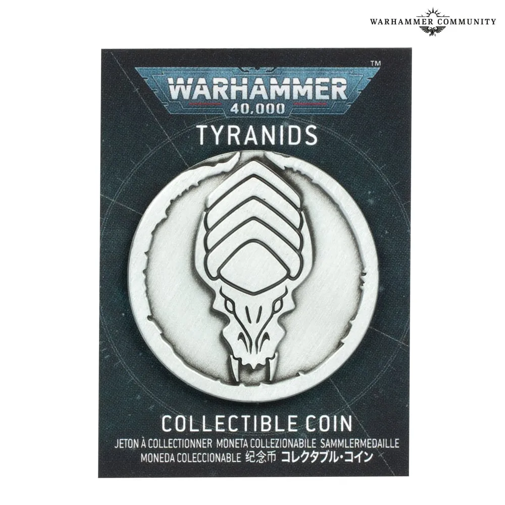 Tyranids collectable coin
