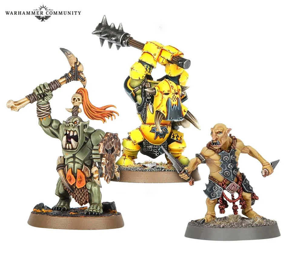 Orruk Warclans warrior miniature