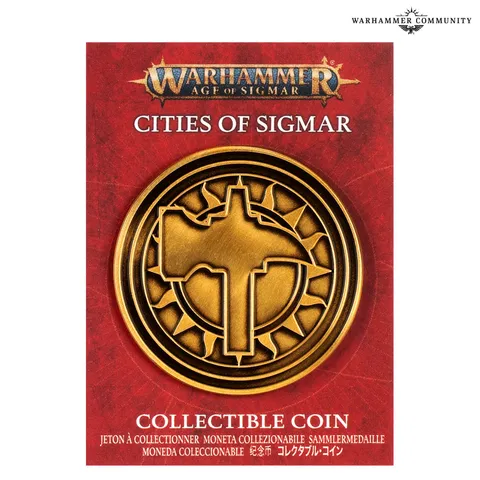 Cities of Sigmar collectable coin