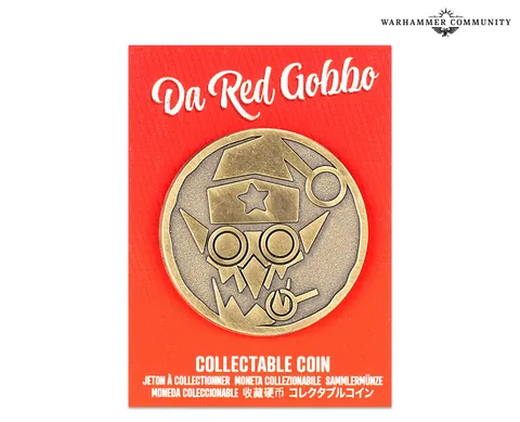 Da Red Gobbo collectable coin