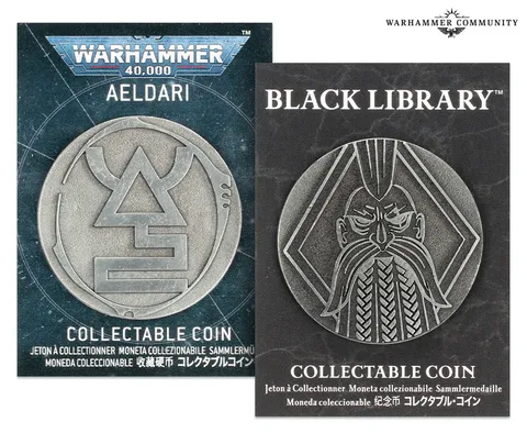 Gotrek Gurnisson collectable coin