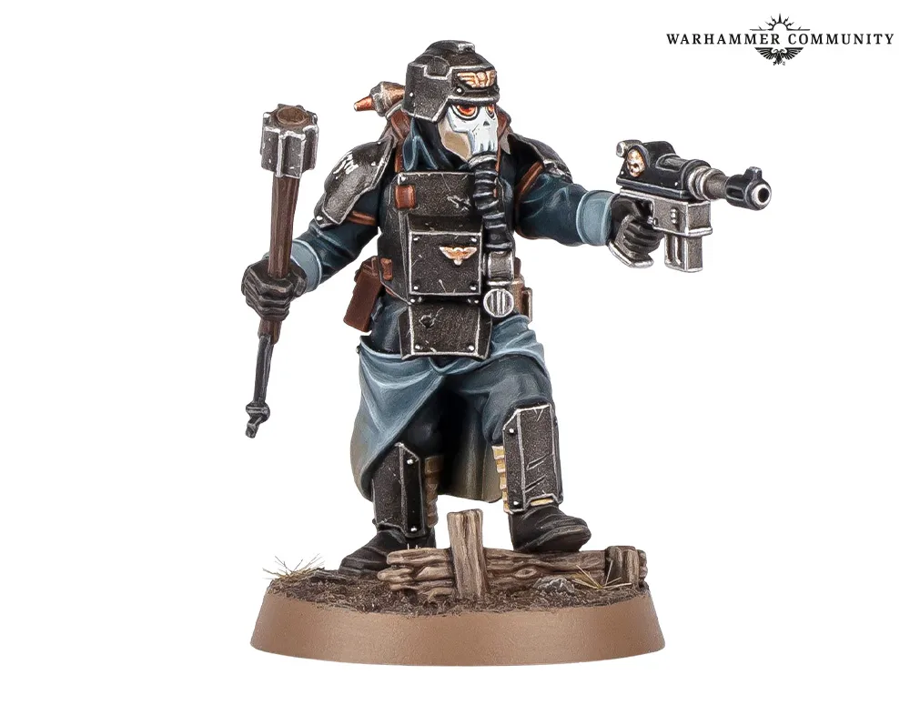 Death Korps of Krieg Combat Engineer miniature