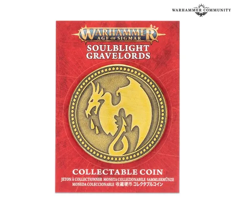 Soulblight Gravelords collectable coin