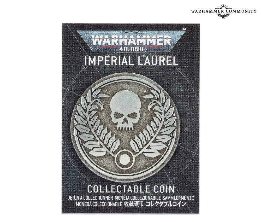 Imperial Laurel collectable coin