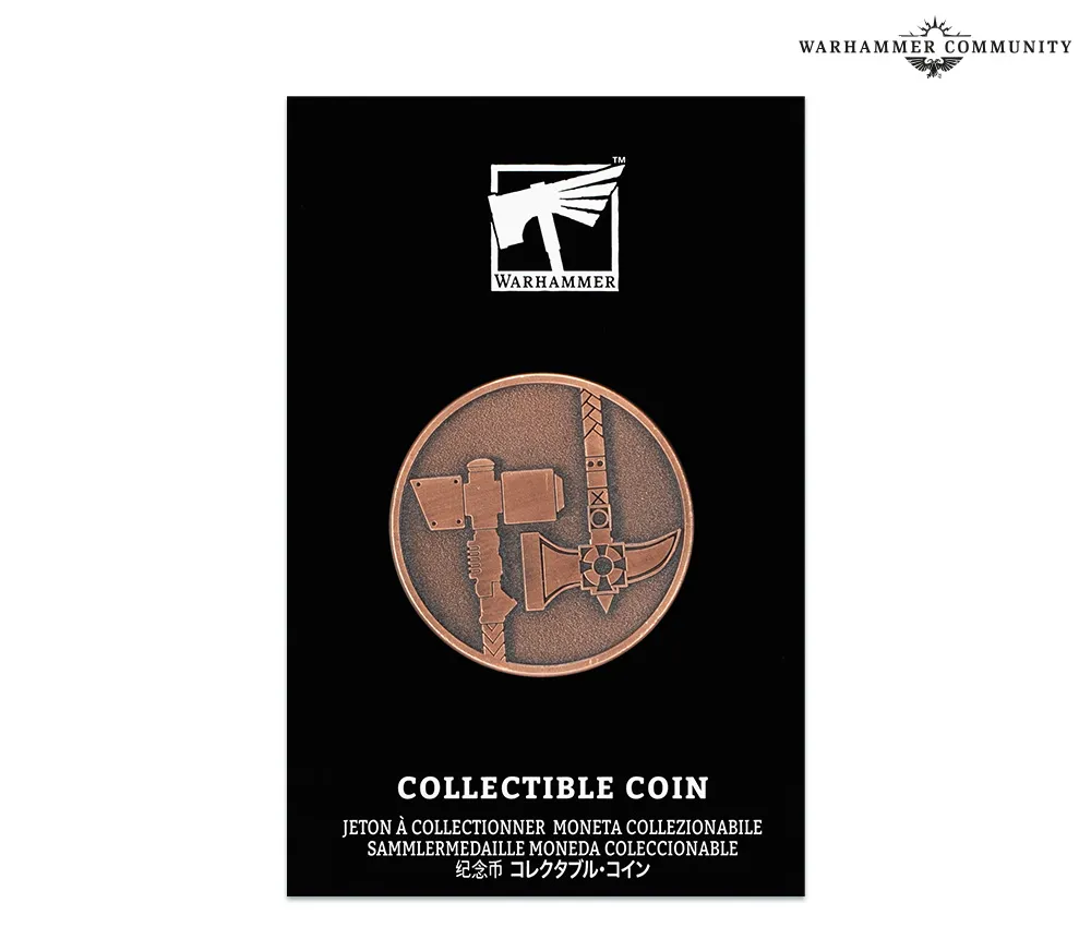 Two Hammers collectable coin