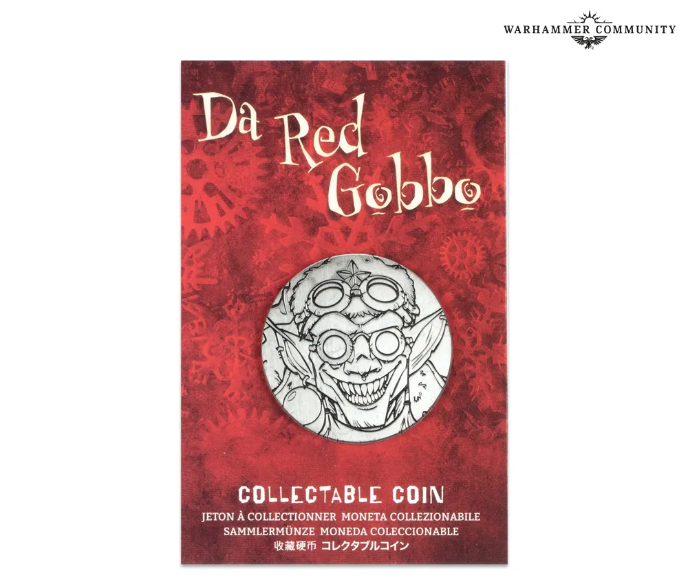 Da Red Gobbo collectable coin