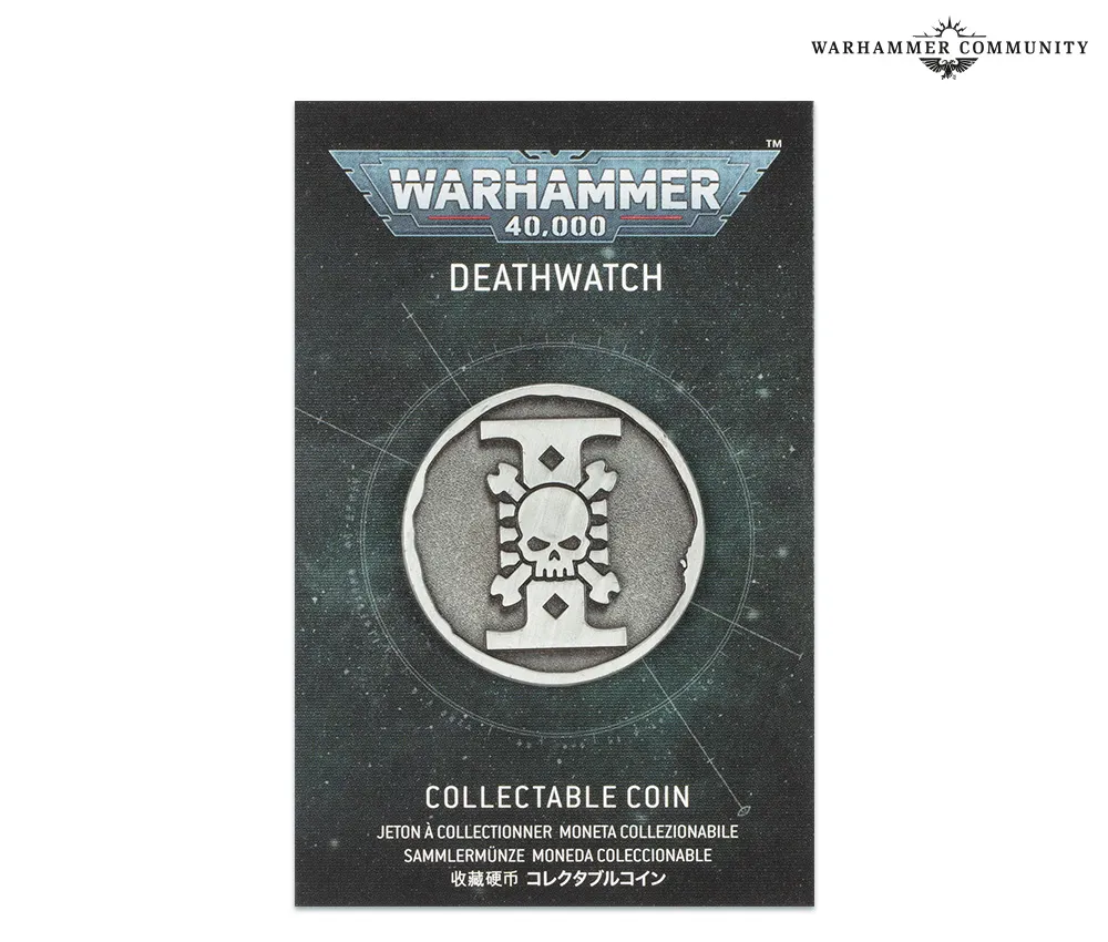 Deathwatch collectable coin