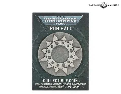 Iron Halo collectable coin