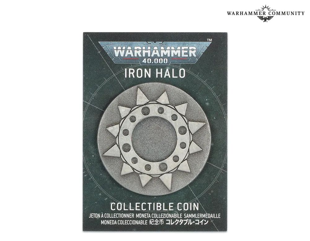 Iron Halo collectable coin