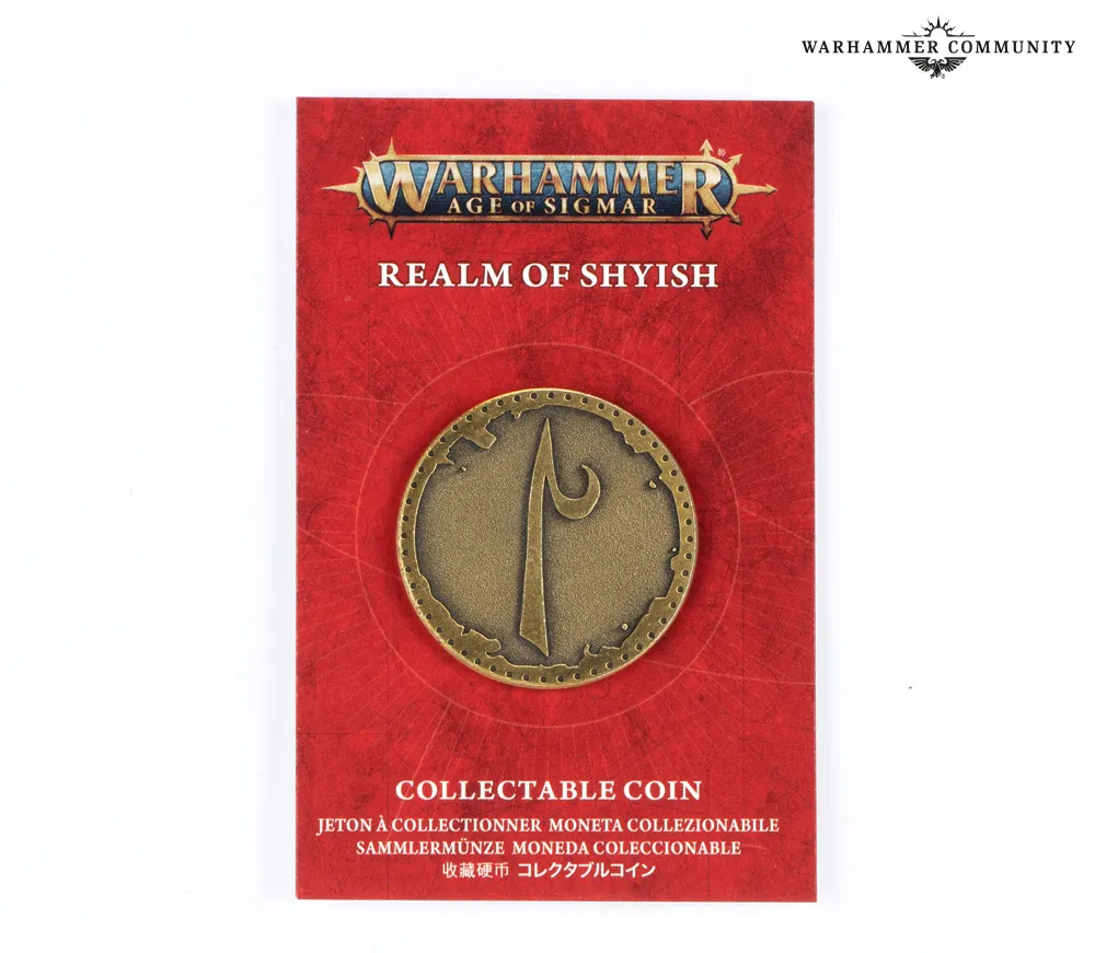 Realm of Shyish collectable coin