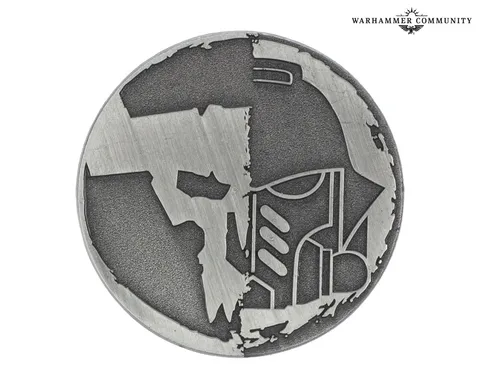 Old Foes (Orks vs. Space Marines) collectable coin