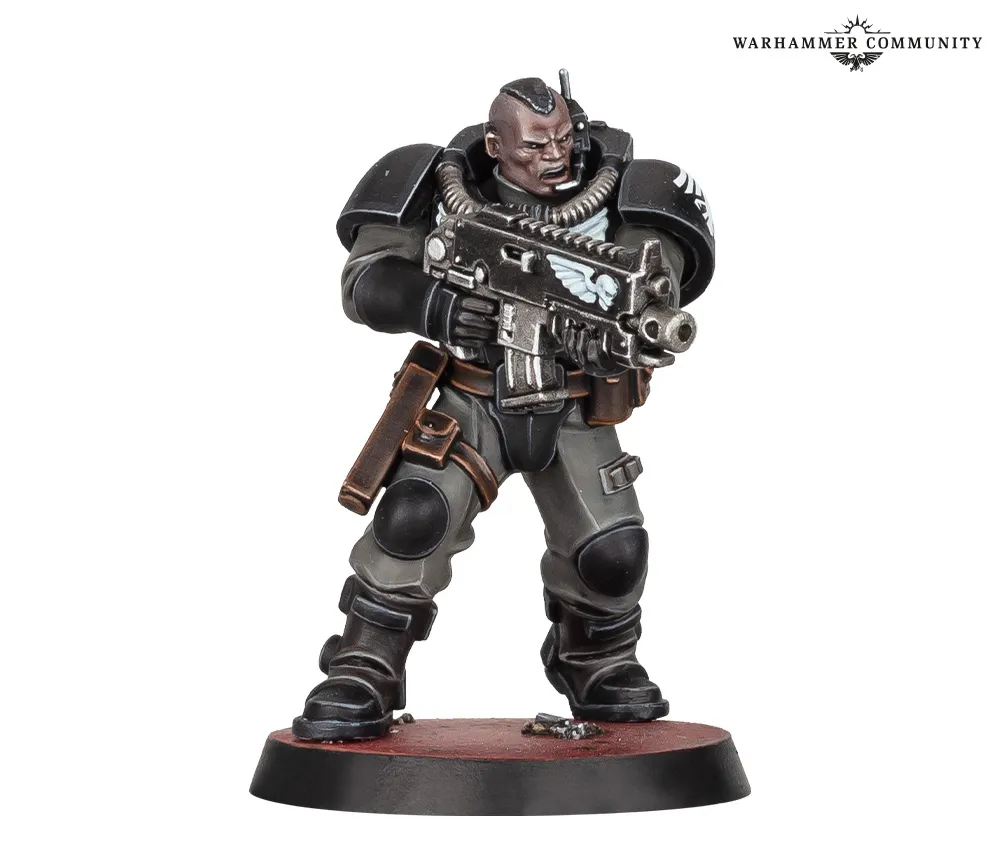 Space Marine Scout miniature